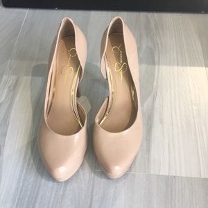 Jessica Simpson Nude Pumps